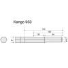 Kango Steel Point Chisel 950 400mm Toolpak  Thumbnail